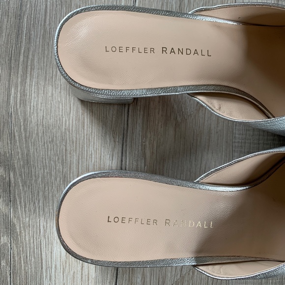 Loeffler Randall Leather Mules - Picture 3 of 8